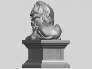 lion 04 3D Print Model