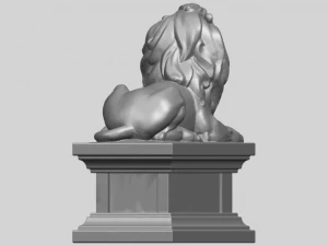 lion 04 3D Print Model