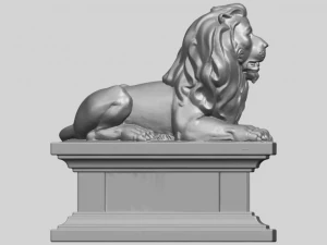 lion 04 3D Print Model