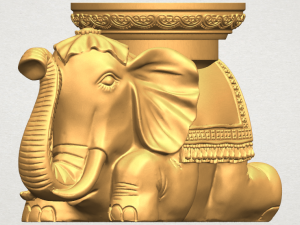 elephant table 3D Print Model