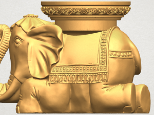 elephant table 3D-Druckmodell