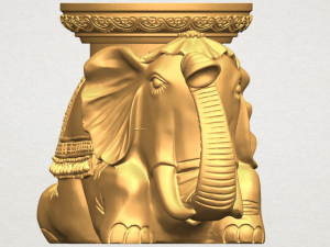 elephant table 3D-Druckmodell