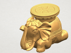 elephant table 3D-Druckmodell