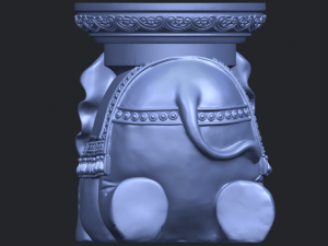 elephant table 3D-Druckmodell