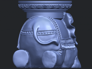 elephant table 3D-Druckmodell