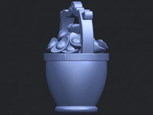 gold in bucket 3D Print Model