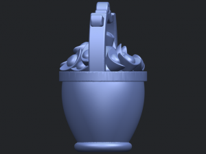 gold in bucket 3D Baskı Modeli