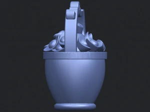 gold in bucket 3D Print Model