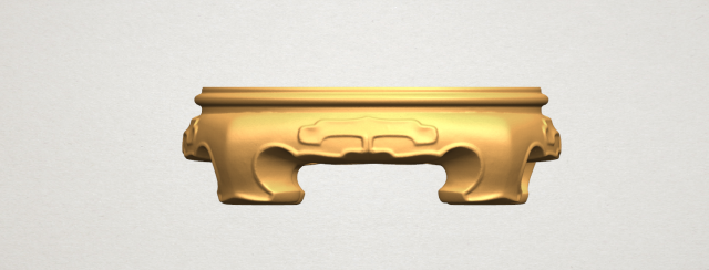 platform base 3D-printmodel .c4d .max .obj .3ds .fbx .stl .blend 