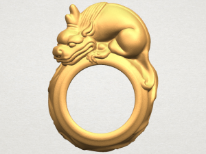 pi xiu ring 3D Принт Модель