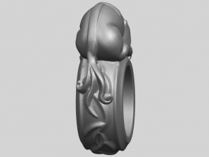 pi xiu ring 3D Baskı Modeli