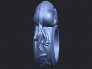 pi xiu ring 3D Baskı Modeli