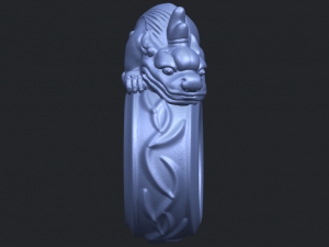pi xiu ring 3D Baskı Modeli