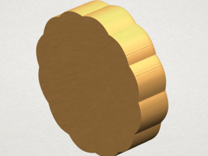 moon cake 01 3D-Druckmodell