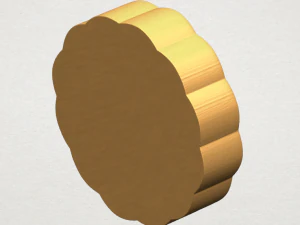 Ciasto księżycowe 01 Model do druku 3D