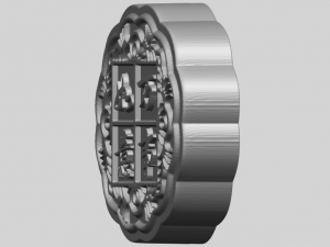 moon cake 01 3D-Druckmodell