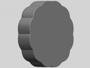 moon cake 01 3D-Druckmodell