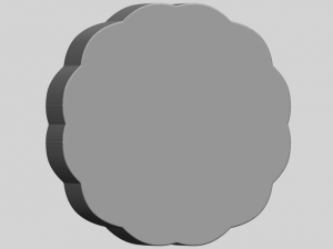 moon cake 01 3D-Druckmodell