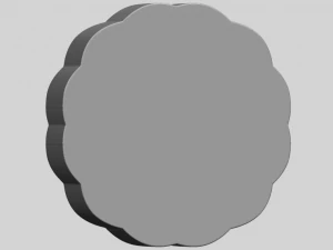 Ciasto księżycowe 01 Model do druku 3D