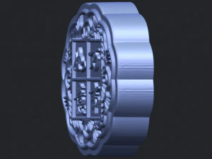 Ciasto księżycowe 01 Model do druku 3D