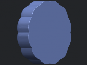 moon cake 01 3D-Druckmodell