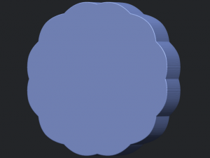 moon cake 01 3D-Druckmodell