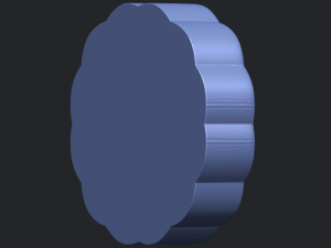 moon cake 01 3D-Druckmodell