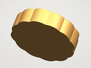 moon cake 02 3D Print Model