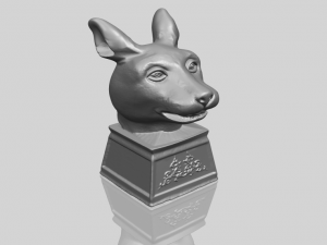chinese horoscope of rabbit 02 Modèles 3D en vedette