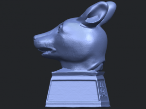 chinese horoscope of rabbit 02 Modèles 3D en vedette