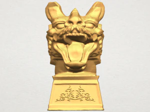 chinese horoscope of dragon 02 3D Print Model