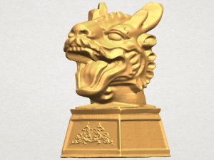 chinese horoscope of dragon 02 3D Baskı Modeli