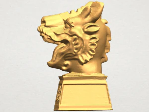 chinese horoscope of dragon 02 3D Print Model