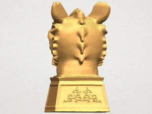 chinese horoscope of dragon 02 3D Print Model
