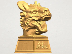 chinese horoscope of dragon 02 3D Print Model