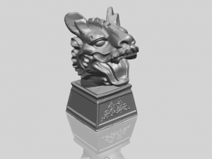 chinese horoscope of dragon 02 3D Baskı Modeli