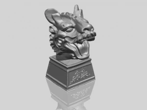chinese horoscope of dragon 02 3D Print Model