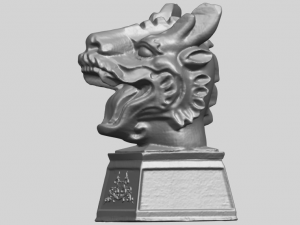 chinese horoscope of dragon 02 3D Baskı Modeli