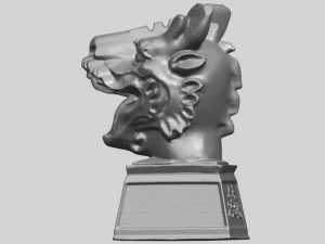chinese horoscope of dragon 02 3D Print Model