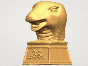 chinese horoscope of snake 02 3Dプリントモデル