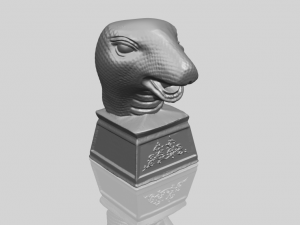 chinese horoscope of snake 02 3Dプリントモデル