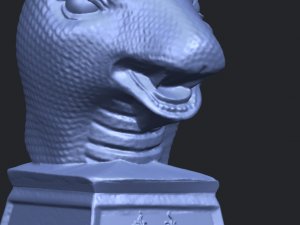 chinese horoscope of snake 02 3Dプリントモデル