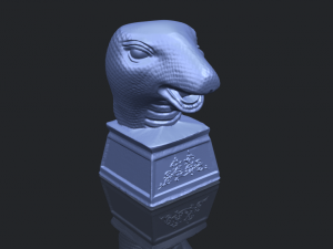 chinese horoscope of snake 02 3Dプリントモデル