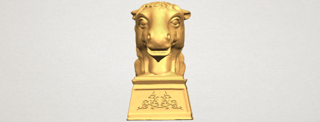 chinese horoscope of horse 02 3D Принт Модель .c4d .max .obj .3ds .fbx .stl .blend 