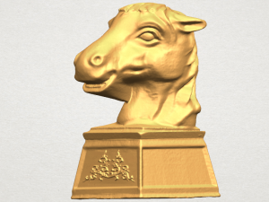 chinese horoscope of horse 02 3D Принт Модель