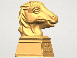 chinese horoscope of horse 02 3D Принт Модель