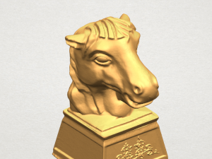 chinese horoscope of horse 02 3D Принт Модель