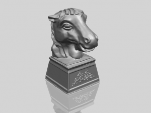 chinese horoscope of horse 02 3D Принт Модель