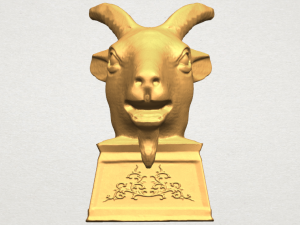 chinese horoscope of goat 02 3D Print Model