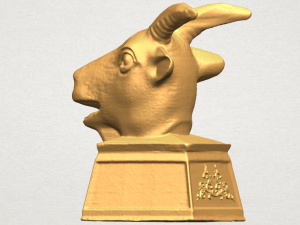 chinese horoscope of goat 02 Model Cetak 3D